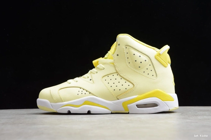 Retro Yellow 543390-800 Jordan Air 6 Floral (GS) Dynamic 0728